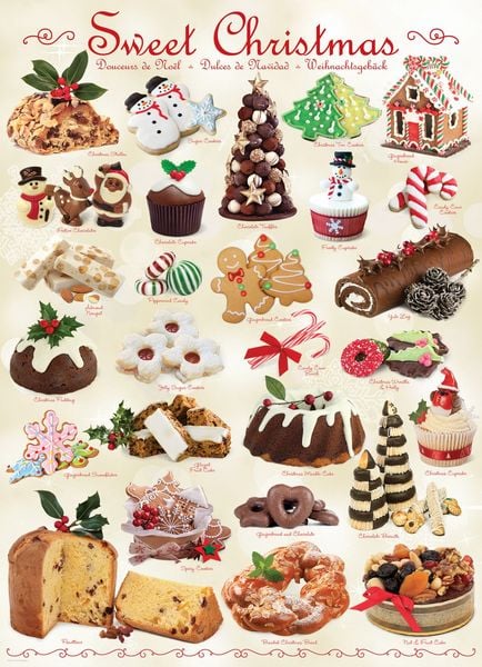 Produktbild: Puzzle 1000 Teile - Sweet Christmas