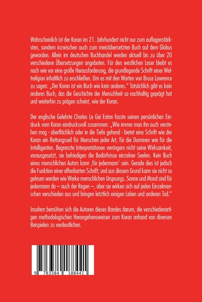Produktbild: Der Koran im Spannungsfeld der Moderne