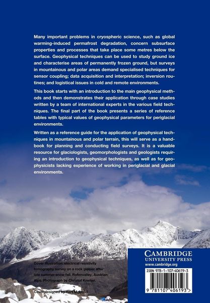 Produktbild: Applied Geophysics in Periglacial Environments