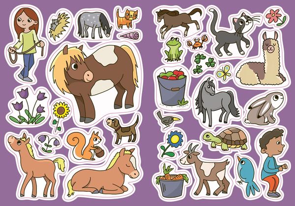 Produktbild: Mein Sticker-Malbuch. Pferde & Ponys
