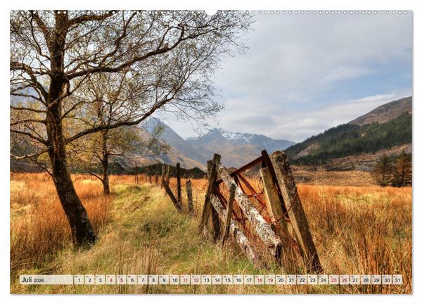 Produktbild: Schottland - Land aus Nebel und Licht (Wandkalender 2026 DIN A2 quer), CALVENDO Monatskalender