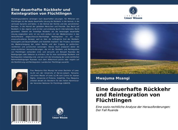 Produktbild: Eine dauerhafte R&uuml;ckkehr und Reintegration von Fl&uuml;chtlingen