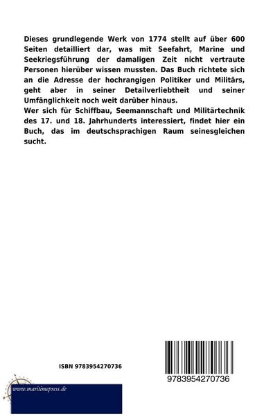Produktbild: Erl&auml;uterungen zum Verstande der Schifffahrt und des Seekrieges