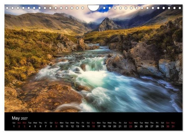 Produktbild: THE HIGHLANDS (Wall Calendar 2027 DIN A4 landscape), CALVENDO 12 Month Wall Calendar