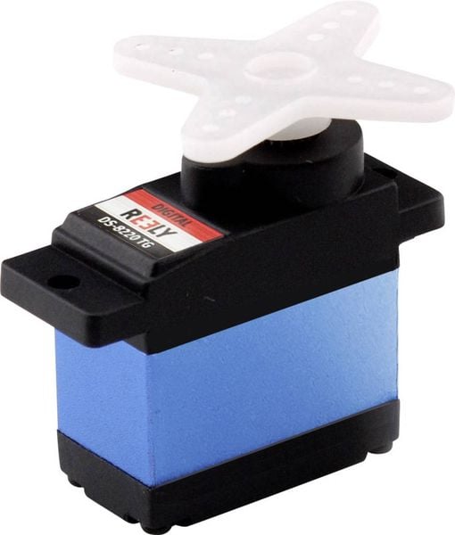 Reely Mini-Servo DS-8220 TG Digital-Servo Getriebe-Material: Titan Stecksystem: JR