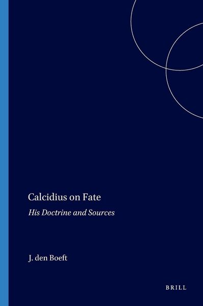 Produktbild: Calcidius on Fate