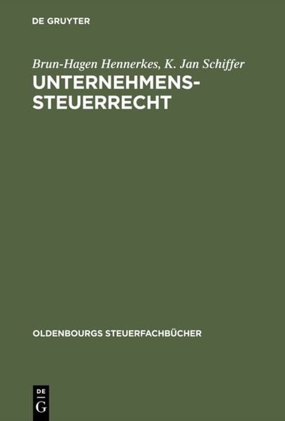 Produktbild: Unternehmens-Steuerrecht