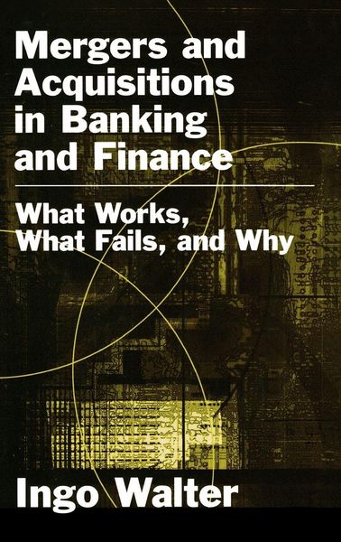 Produktbild: Mergers and Acquisitions in Banking and Finance