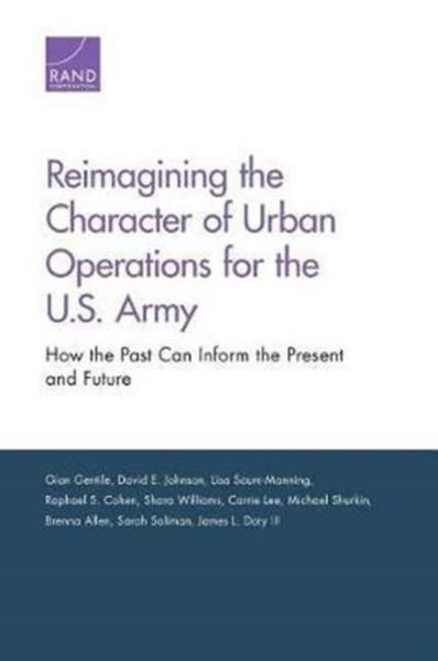 Produktbild: Gentile, G: Reimagining the Character of Urban Operations fo