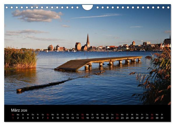 Produktbild: Rostock (Wandkalender 2026 DIN A4 quer), CALVENDO Monatskalender