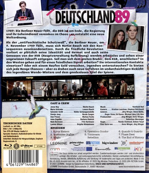 Produktbild: Deutschland 89 [2 BRs]