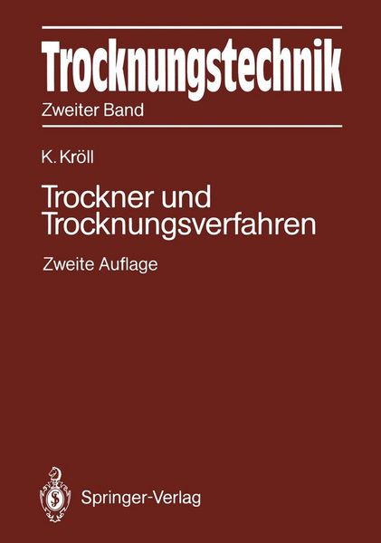 Produktbild: Trocknungstechnik Zweiter Band