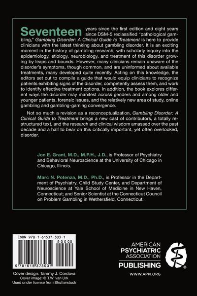 Produktbild: Gambling Disorder - A Clinical Guide to Treatment