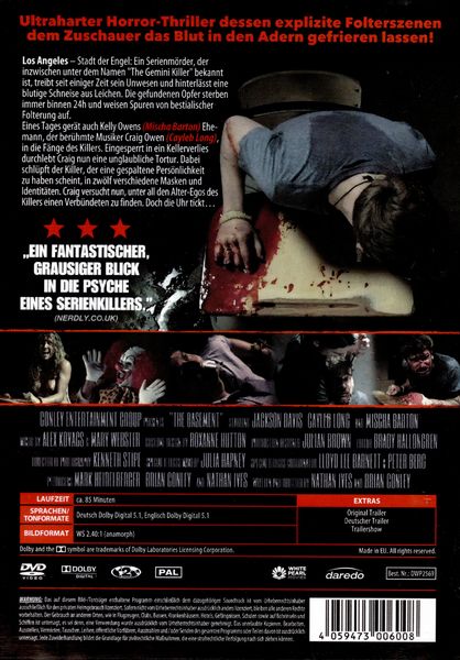 Produktbild: The Basement - Der Gemini Killer