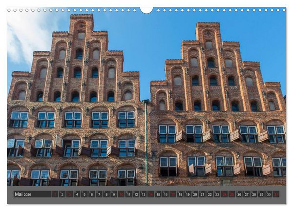 Produktbild: Die Hansestadt L&uuml;beck (Wandkalender 2026 DIN A3 quer), CALVENDO Monatskalender