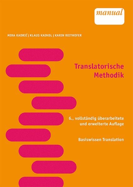 Produktbild: Translatorische Methodik