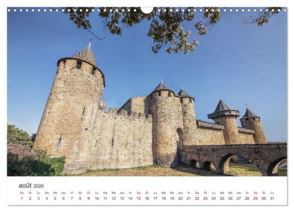 Produktbild: Visite de la France (Calendrier mural 2026 DIN A3 vertical), CALVENDO calendrier mensuel