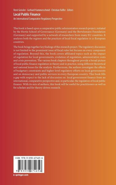Produktbild: Local Public Finance