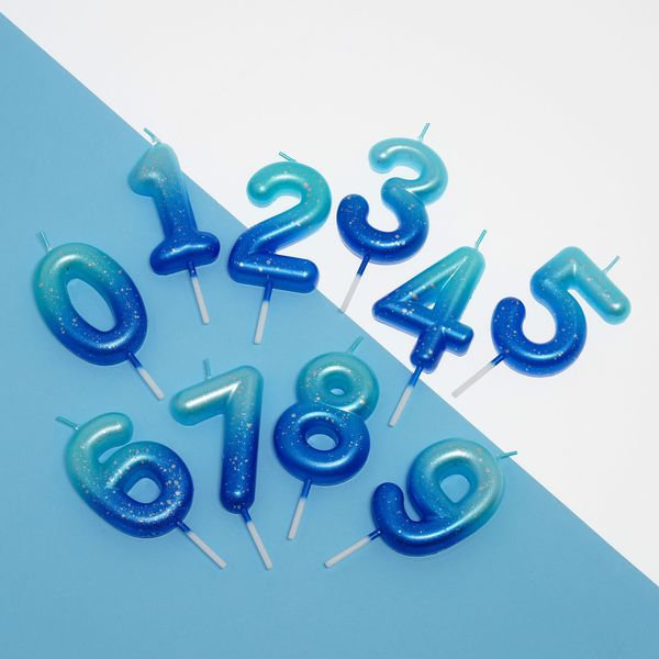 Produktbild: Legami Geburtstagskerze - Happy Birthday  - Blau - 0