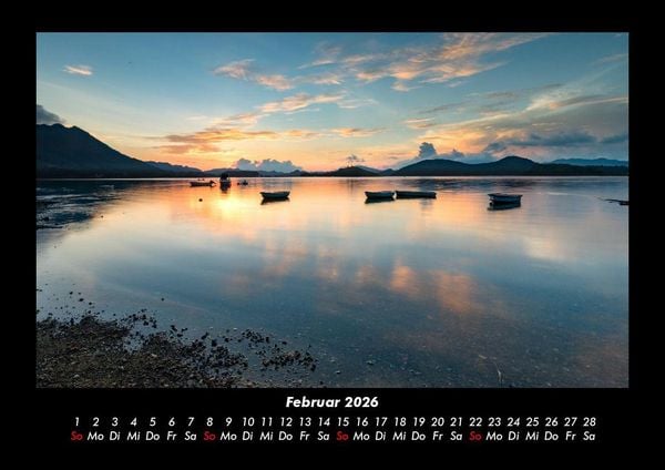 Produktbild: Boote und Segelschiffe 2026 Fotokalender DIN A3