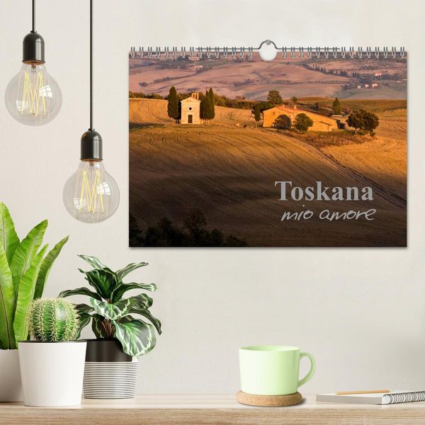 Produktbild: Toskana - mio amore (Wandkalender 2026 DIN A4 quer), CALVENDO Monatskalender