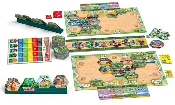 Produktbild: Feuerland FEU31053 - Artengarten, Empfohlen Kennerspiel 2026, Ein Arche Nova Spiel