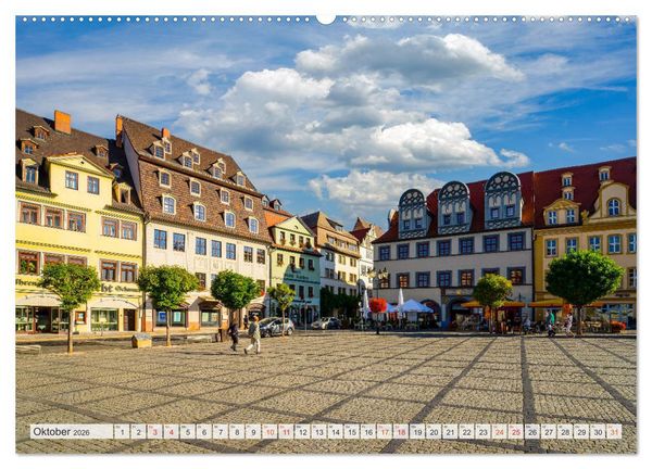 Produktbild: Naumburg Impressionen (hochwertiger Premium Wandkalender 2026 DIN A2 quer), Kunstdruck in Hochglanz