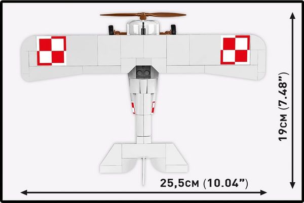 Produktbild: COBI Historical Collection 2998 - Nieuport 17 C.1, PL, Bausatz 1:32, 274 Klemmbausteine