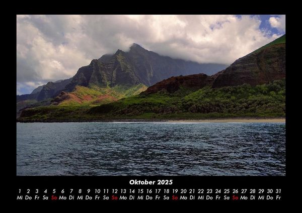 Produktbild: Bergige Welten 2025 Fotokalender DIN A3