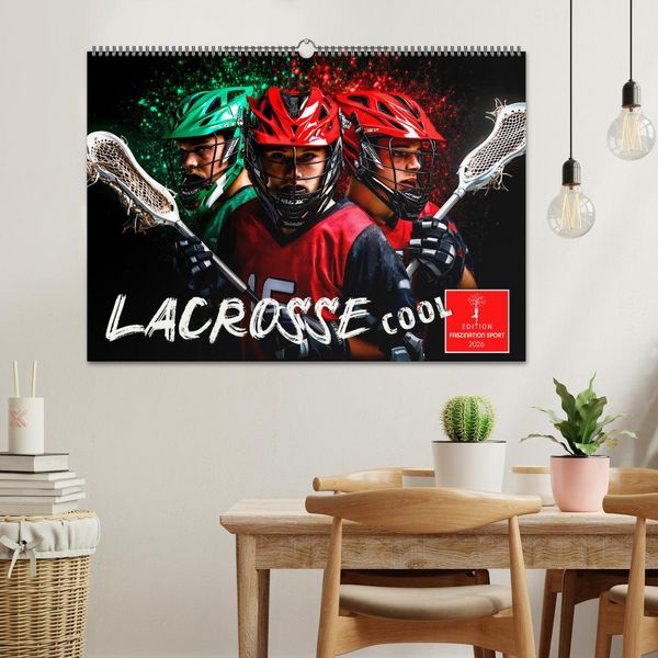 Produktbild: Lacrosse cool (Wandkalender 2026 DIN A2 quer), CALVENDO Monatskalender
