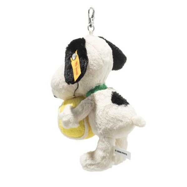 Produktbild: Steiff 024849 - Snoopy Tennis Anh&auml;nger, mehrfarbig, Pl&uuml;sch, 15 cm