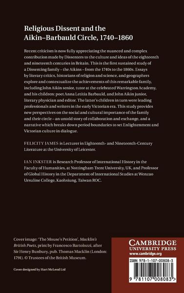 Produktbild: Religious Dissent and the Aikin-Barbauld Circle, 1740-1860