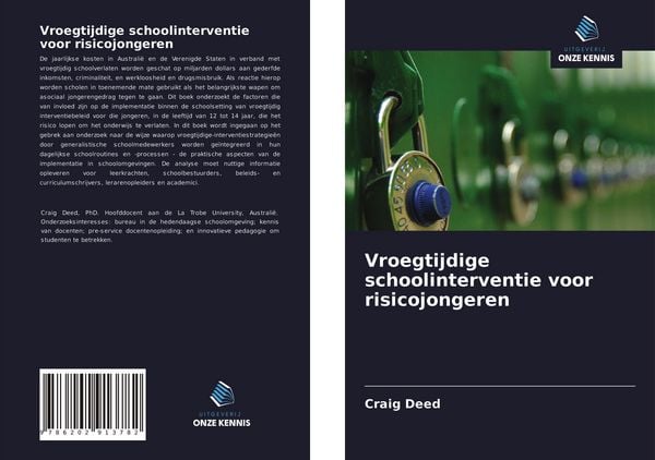 Produktbild: Vroegtijdige schoolinterventie voor risicojongeren