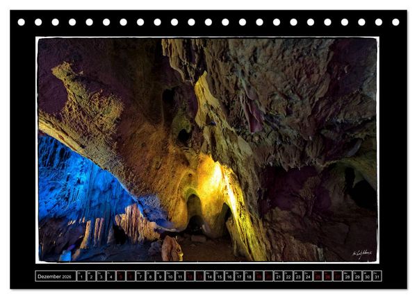 Produktbild: Tropfstein Dechenh&ouml;hle (Tischkalender 2026 DIN A5 quer), CALVENDO Monatskalender