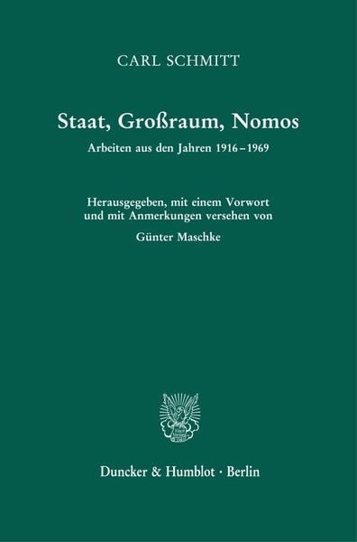 Produktbild: Staat, Gro&szlig;raum, Nomos.