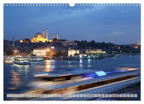 Produktbild: Moscheen in Istanbul. Rund um die Hagia Sophia (Wandkalender 2027 DIN A3 quer), CALVENDO Monatskalender