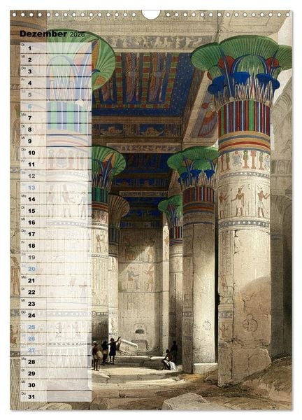 Produktbild: &Auml;gyptens Tempel (Wandkalender 2026 DIN A3 hoch), CALVENDO Monatskalender
