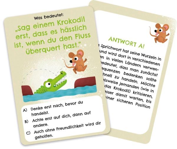 Produktbild: Mein tierisches Sprichw&ouml;rter-Quiz