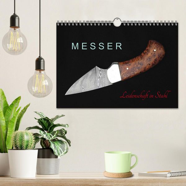 Produktbild: Messer - Leidenschaft in Stahl (Wandkalender 2026 DIN A4 quer), CALVENDO Monatskalender