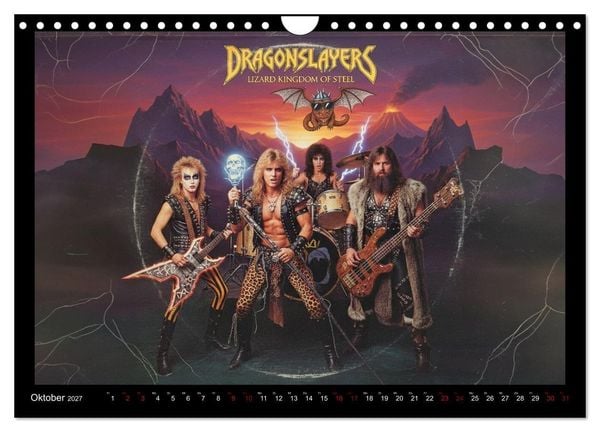 Produktbild: Schrill, bizarr und wilde Haare (Wandkalender 2027 DIN A4 quer), CALVENDO Monatskalender