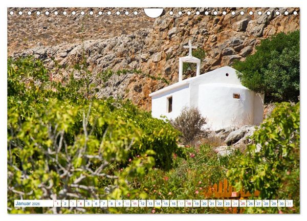 Produktbild: Kreta, der sch&ouml;ne S&uuml;den (Wandkalender 2026 DIN A4 quer), CALVENDO Monatskalender