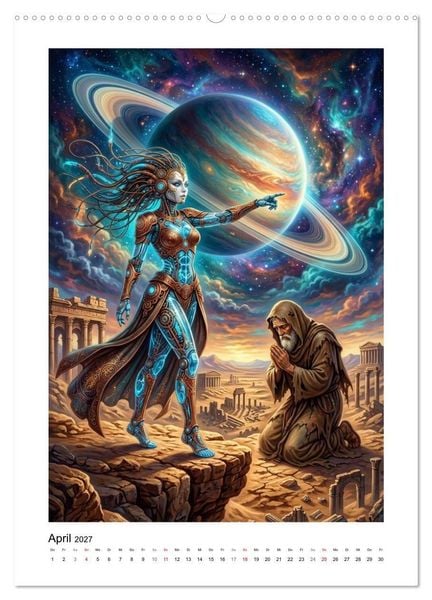 Produktbild: Das Verm&auml;chtnis der Sterne (hochwertiger Premium Wandkalender 2027 DIN A2 hoch), Kunstdruck in Hochglanz