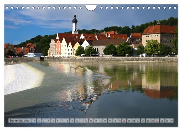 Produktbild: Komm mit nach Landsberg am Lech (Wandkalender 2026 DIN A4 quer), CALVENDO Monatskalender