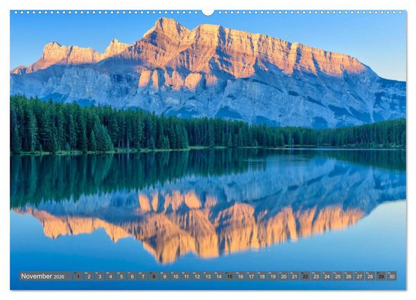 Produktbild: Kanada der Westen (hochwertiger Premium Wandkalender 2026 DIN A2 quer), Kunstdruck in Hochglanz