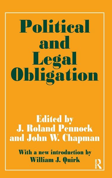 Produktbild: Political and Legal Obligation