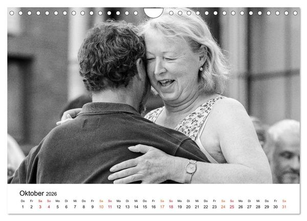 Produktbild: Tango Argentino - Paare beim Tanz auf &ouml;ffentlichen Pl&auml;tzen (Wandkalender 2026 DIN A4 quer), CALVENDO Monatskalender