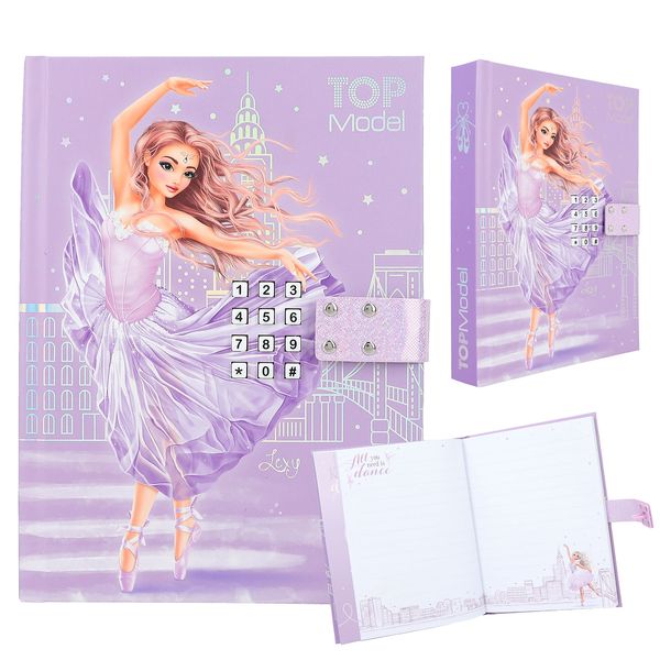 Produktbild: TOPModel Geheimcode Tagebuch mit Sound BALLET