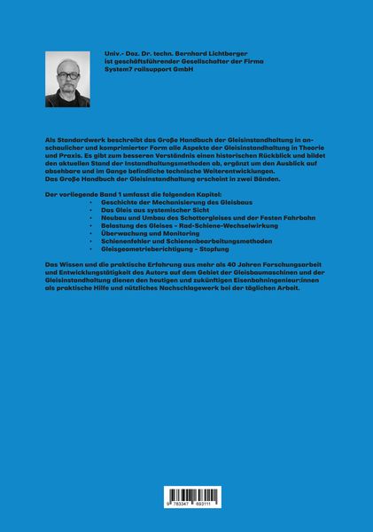 Produktbild: Das gro&szlig;e Handbuch der Gleisinstandhaltung
