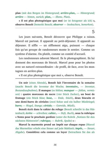 Produktbild: La Marmotte des Alpes - Franz&ouml;sisch lernen mit lustigen Kurzgeschichten A1-A2 (+ Audio-CD)