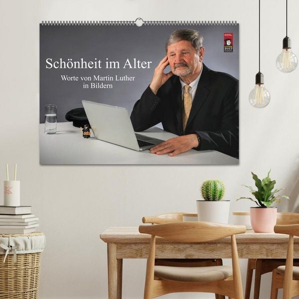 Produktbild: Sch&ouml;nheit im Alter - Worte von Martin Luther in Bildern (Wandkalender 2026 DIN A2 quer), CALVENDO Monatskalender